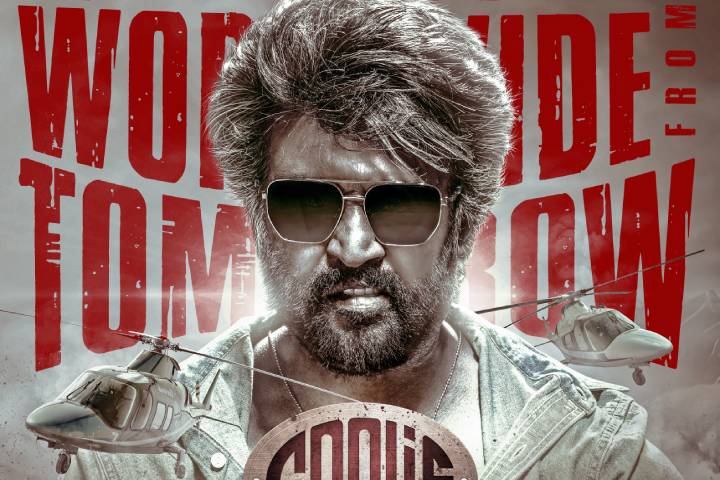Rajinikanth’s Coolie Smashes Records with ₹110 Crore Day 1 Advance Bookings Worldwide