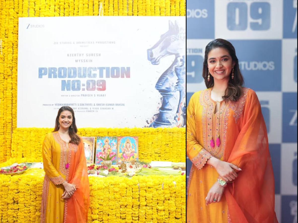 Keerthy Suresh Makes a Comeback After Marriage with Mysskin’s Tamil Film